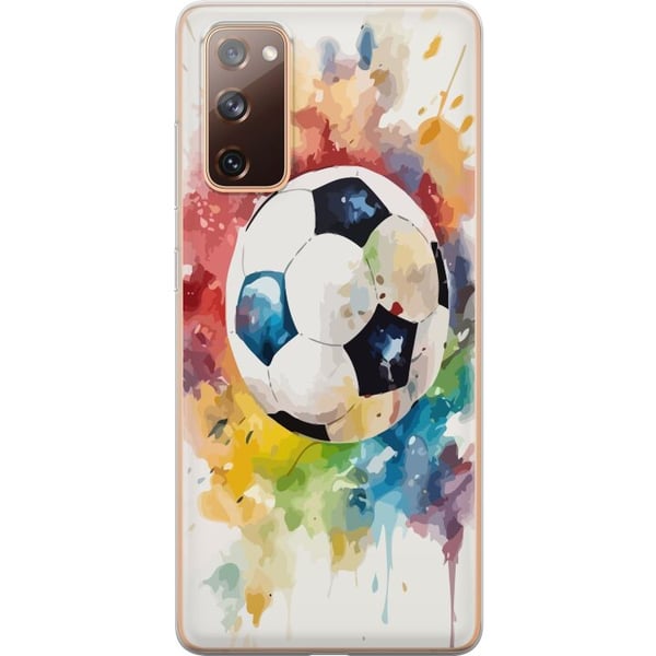 Kompatibel Mobilcover til Samsung Galaxy S20 FE Fodbold