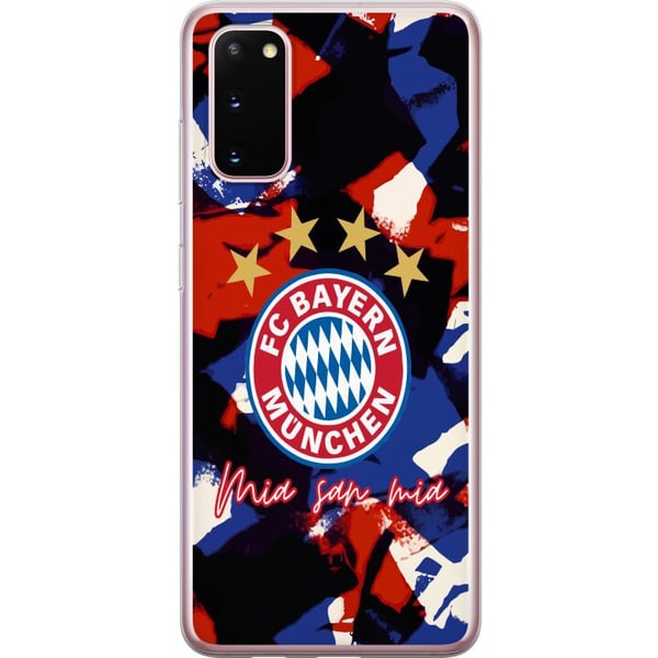 Kompatibelt Mobildeksel til Samsung Galaxy S20 FC Bayern Munich Kompatibelt Mobildeksel til Samsung Galaxy S20 FC Bayern Munich