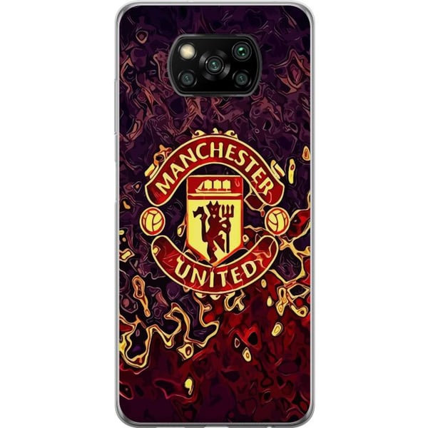 Kompatibel Mobilcover til Xiaomi Poco X3 NFC Manchester United