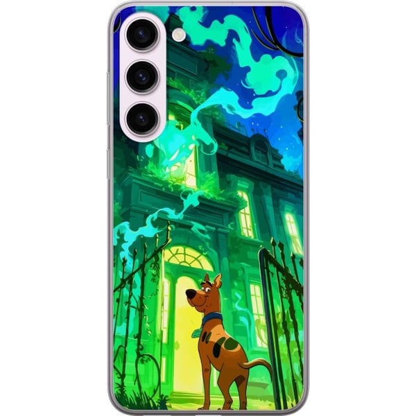 Kompatibel Mobilcover til Samsung Galaxy S23+ Scooby Doo hjemsøgt hus-plakat tegnefilm mysterium hund spøgelse grøn uhyggelig Halloween retro serie k Kompatibel Mobilcover til Samsung Galaxy S23+ Scooby Doo hjemsøgt hus-plakat tegnefilm mysterium hund spøgelse grøn uhyggelig Halloween retro serie k