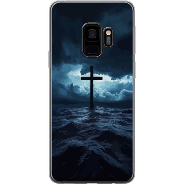 Kompatibelt Mobilskal till Samsung Galaxy S9 Kors i stormigt hav dramatisk kristen tavla med kors och vågor religiöst motiv ocean himmel faith art po Kompatibelt Mobilskal till Samsung Galaxy S9 Kors i stormigt hav dramatisk kristen tavla med kors och vågor religiöst motiv ocean himmel faith art po