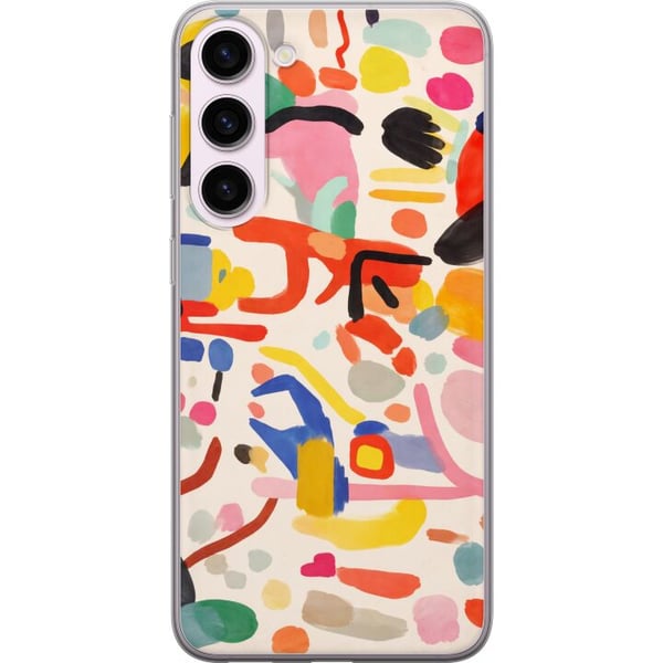 Kompatibel Mobilcover til Samsung Galaxy S23+ Legende farveeksplosion i moderne abstrakt stil Kompatibel Mobilcover til Samsung Galaxy S23+ Legende farveeksplosion i moderne abstrakt stil