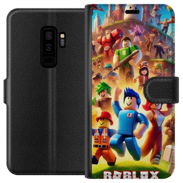 Yhteensopiva Lompakkokotelo Samsung Galaxy S9+ Roblox Yhteensopiva Lompakkokotelo Samsung Galaxy S9+ Roblox