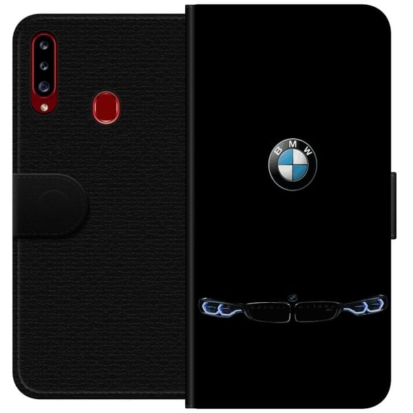 Kompatibelt Plånboksfodral till Samsung Galaxy A20s BMW