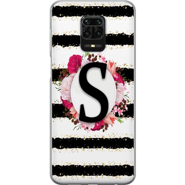 Kompatibel Mobilcover til Xiaomi Redmi Note 9S Bogstavet S