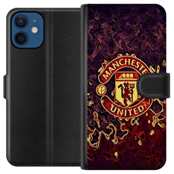 Kompatibelt Lommeboketui til Apple iPhone 12 Manchester United