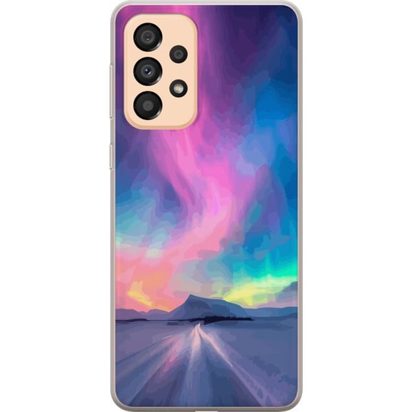 Kompatibelt Mobilskal till Samsung Galaxy A33 5G Norrsken