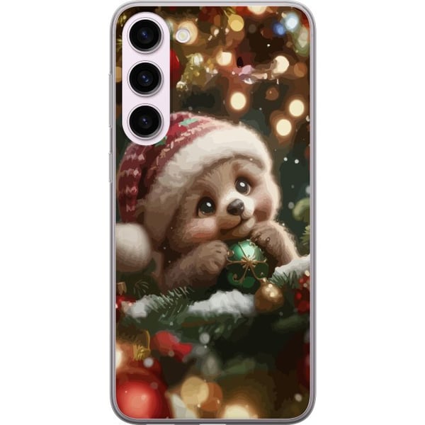 Kompatibel Mobilcover til Samsung Galaxy S23+ Julesovende bjørn kugler sød bjørn hyggelige lys jul kawaii varm højtid sød vinter plakat Kompatibel Mobilcover til Samsung Galaxy S23+ Julesovende bjørn kugler sød bjørn hyggelige lys jul kawaii varm højtid sød vinter plakat
