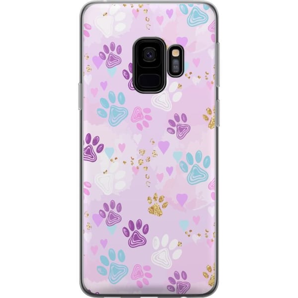 Kompatibel Mobilcover til Samsung Galaxy S9 Farverige poter