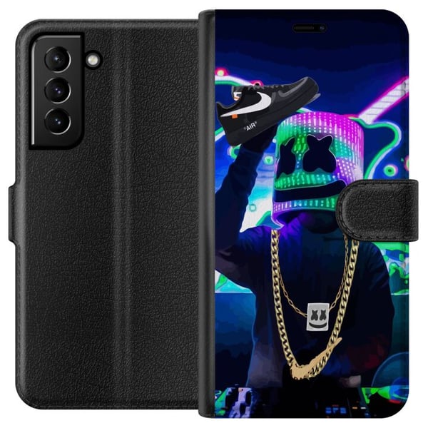 Yhteensopiva Lompakkokotelo Samsung Galaxy S21+ 5G Marshmello | Fortnite Yhteensopiva Lompakkokotelo Samsung Galaxy S21+ 5G Marshmello | Fortnite