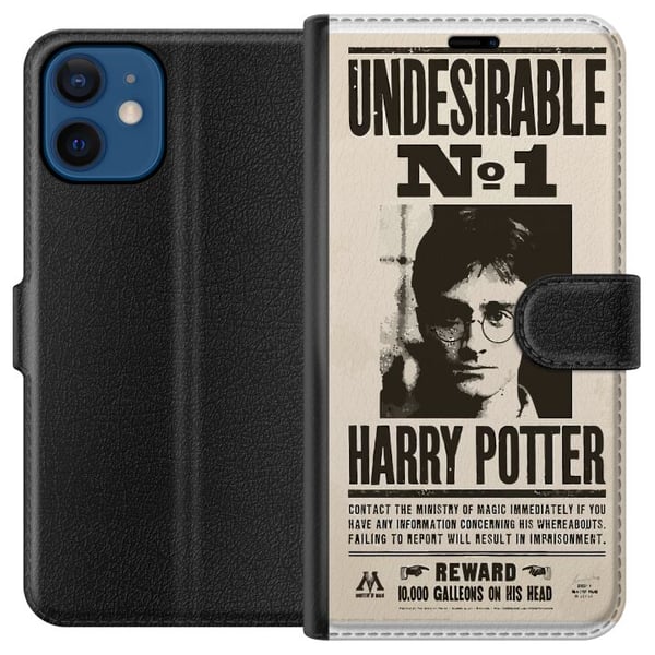 Kompatibel Tegnebogsetui til Apple iPhone 12 mini Harry Potter