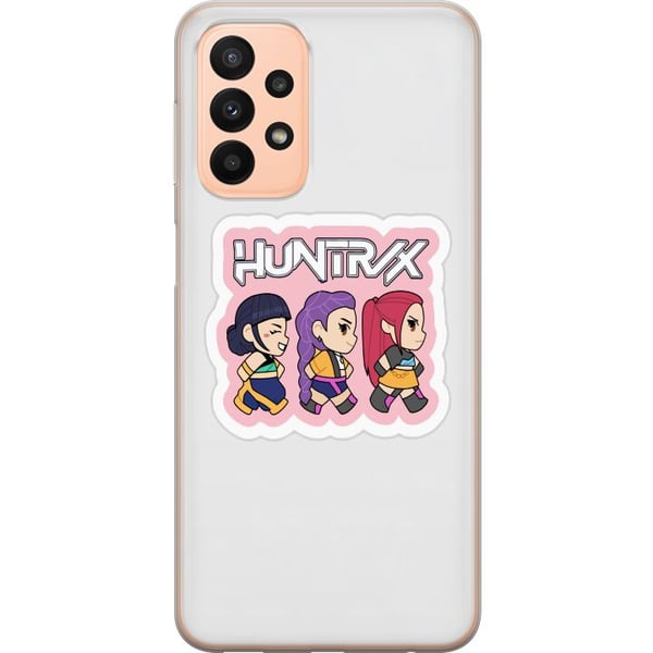 Kompatibelt Mobildeksel til Samsung Galaxy A23 K-pop Demonjegere Huntrix Chibi Idoler Søt Tegneserie Kawaii Energi