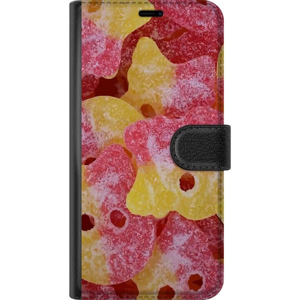 Kompatibelt Plånboksfodral till Apple iPhone 13 mini BUBS Raspberry | Blueberry