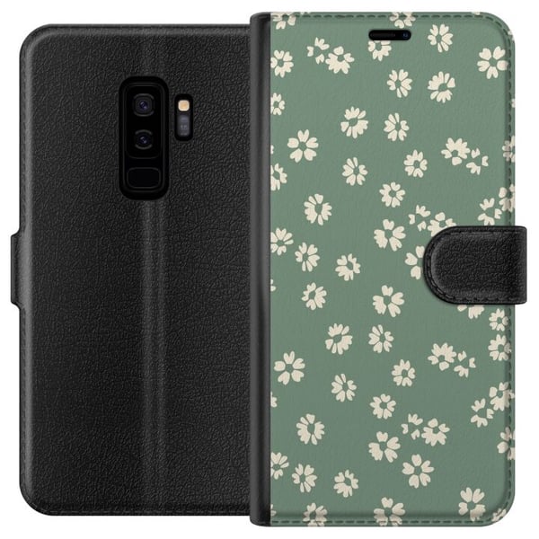 Kompatibelt Plånboksfodral till Samsung Galaxy S9+ Blomsterdröm – färgglatt blommönster Kompatibelt Plånboksfodral till Samsung Galaxy S9+ Blomsterdröm – färgglatt blommönster