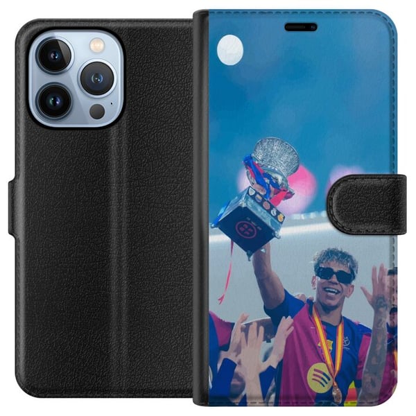 Yhteensopiva Lompakkokotelo Apple iPhone 13 Pro Lamine Yamal Yhteensopiva Lompakkokotelo Apple iPhone 13 Pro Lamine Yamal