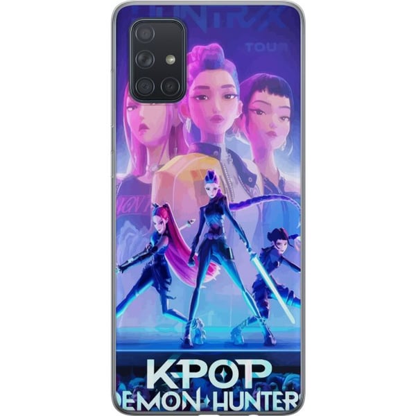 Kompatibelt Mobildeksel til Samsung Galaxy A71 KPop Demon Hunters anime karakterdukke