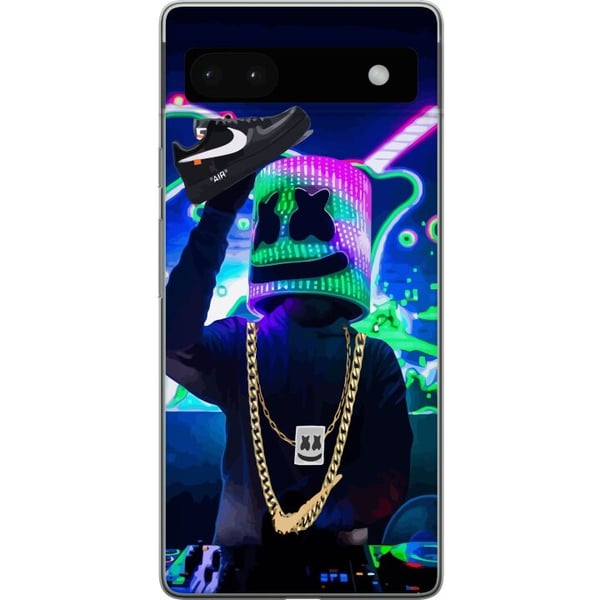 Yhteensopiva Puhelinkuori Google Pixel 6a Marshmello | Fortnite