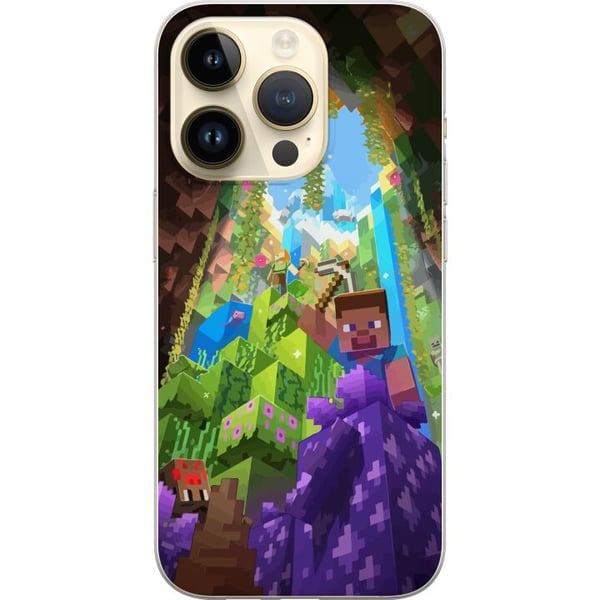Kompatibelt Mobilskal till Apple iPhone 14 Pro Minecraft
