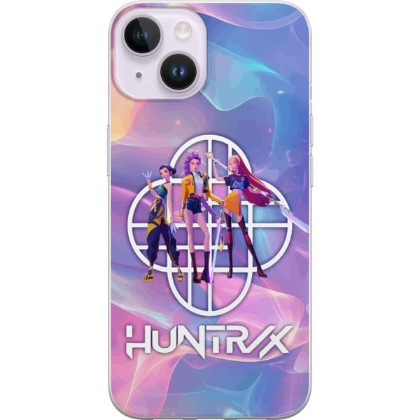 Kompatibelt Mobilskal till Apple iPhone 14 Plus Huntrix Neon Trio Kpop Demon Hunter Färgstark futuristisk design med tre kvinnliga hjältar i pastell Kompatibelt Mobilskal till Apple iPhone 14 Plus Huntrix Neon Trio Kpop Demon Hunter Färgstark futuristisk design med tre kvinnliga hjältar i pastell