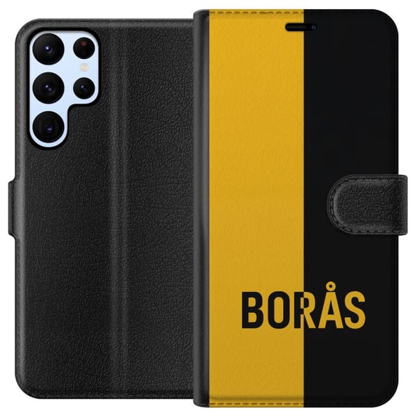Yhteensopiva Lompakkokotelo Samsung Galaxy S22 Ultra 5G Borås - jalkapallo