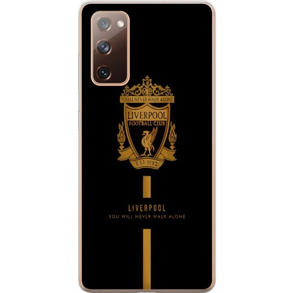 Kompatibelt Mobilskal till Samsung Galaxy S20 FE Liverpool emblem officiell klubbdesign 2025