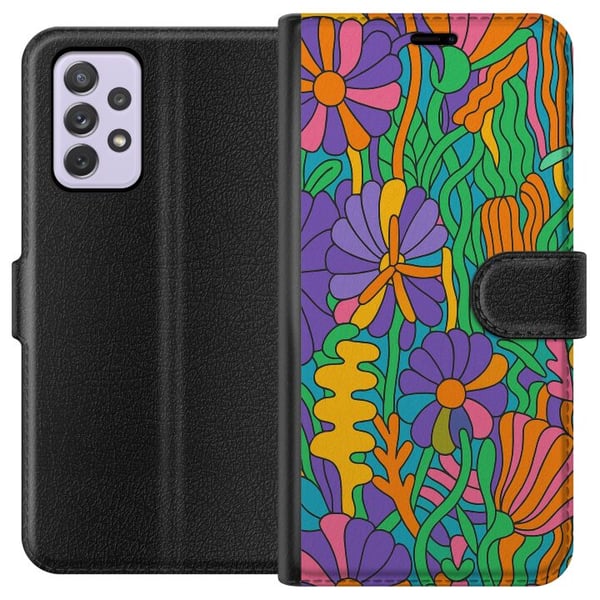 Kompatibelt Lommeboketui til Samsung Galaxy A52s 5G Color Pop