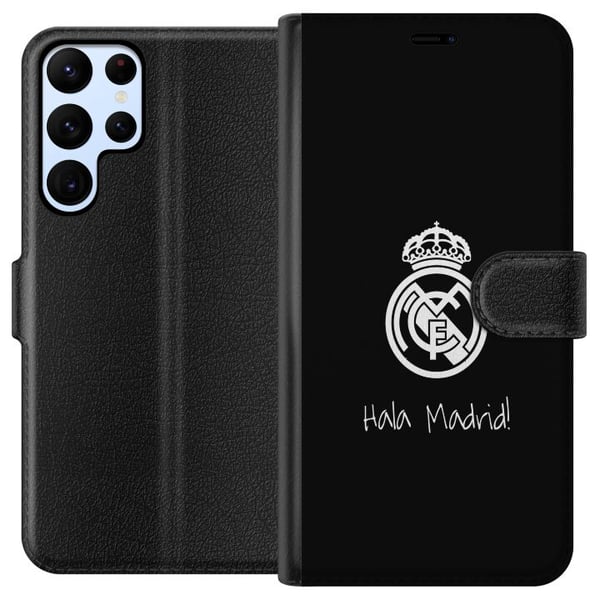 Yhteensopiva Lompakkokotelo Samsung Galaxy S22 Ultra 5G Real Madrid