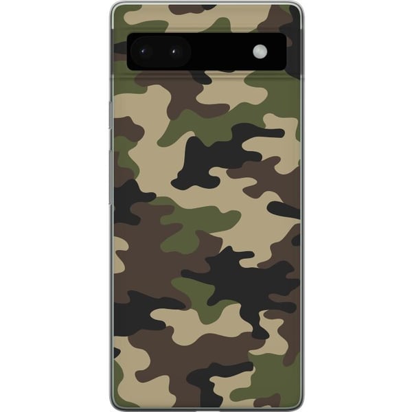 Kompatibel Mobilcover til Google Pixel 6a Skov camo