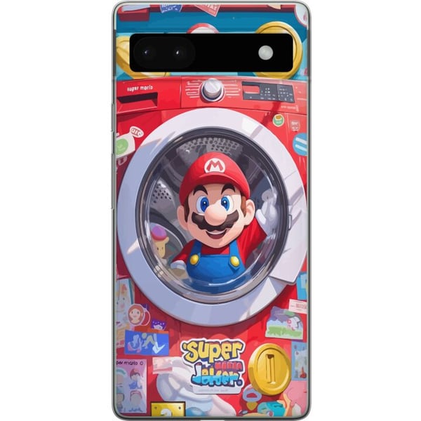 Yhteensopiva Puhelinkuori Google Pixel 6a Mario