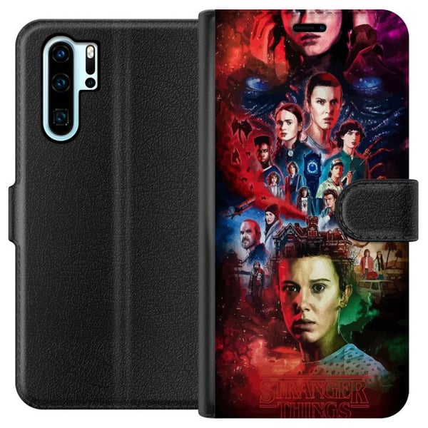 Yhteensopiva Lompakkokotelo Huawei P30 Pro Stranger Things