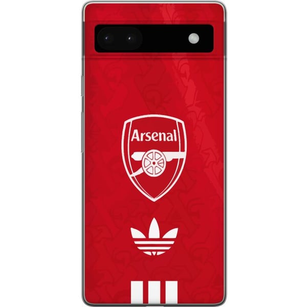 Yhteensopiva Puhelinkuori Google Pixel 6a Arsenalin Valioliigan jalkapalloseura