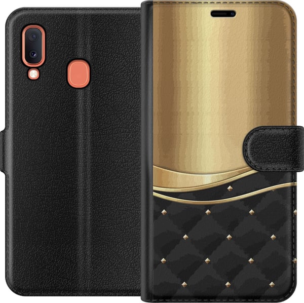 Kompatibelt Lommeboketui til Samsung Galaxy A20e Ekstravagant