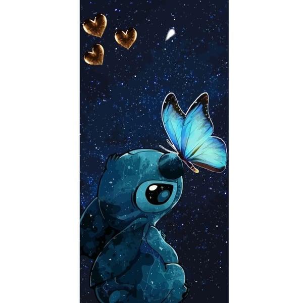 Yhteensopiva Lompakkokotelo Apple iPhone 13 Pro Stitch perhonen