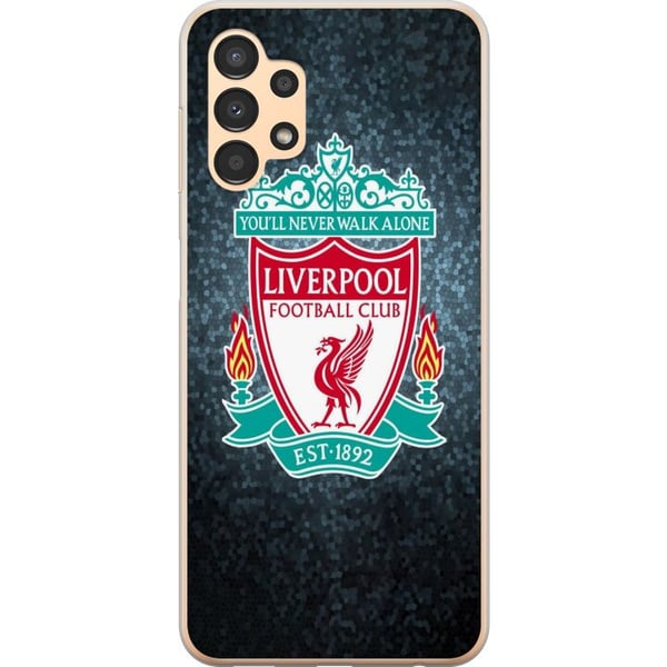 Yhteensopiva Puhelinkuori Samsung Galaxy A13 Liverpoolin Jalkapalloseura
