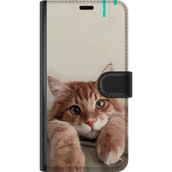Kompatibel Tegnebogsetui til Samsung Galaxy S23 Kat