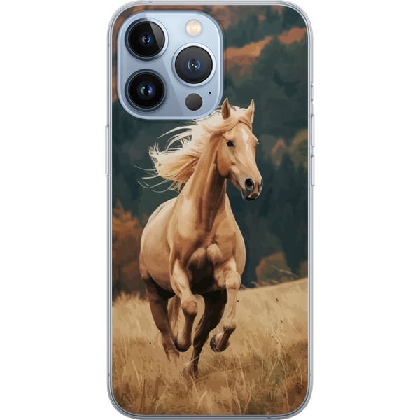 Yhteensopiva Puhelinkuori Apple iPhone 13 Pro Juokseva Hevonen
