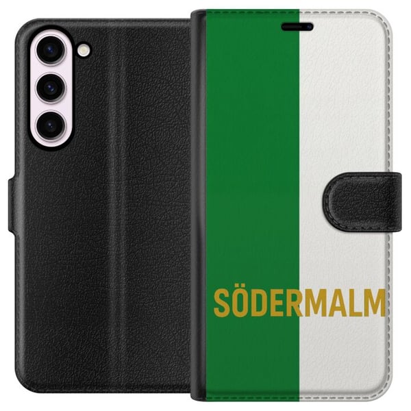 Kompatibel Tegnebogsetui til Samsung Galaxy S23+ Södermalm - fodbold