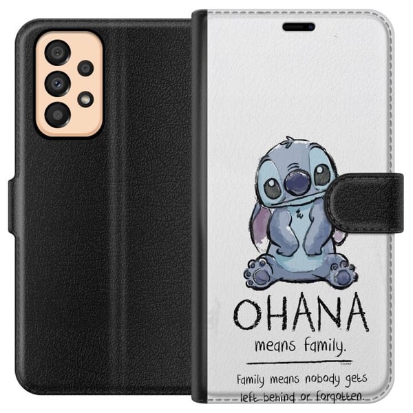 Yhteensopiva Lompakkokotelo Samsung Galaxy A33 5G Stitch Ohana