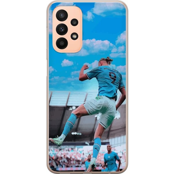 Yhteensopiva Puhelinkuori Samsung Galaxy A23 Erling Haaland