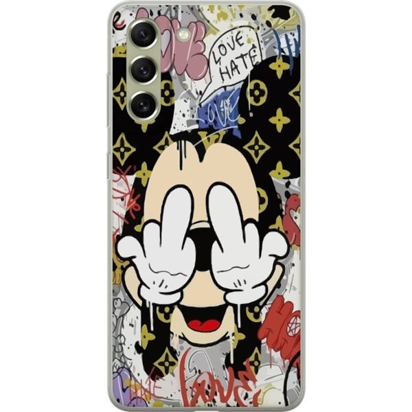 Kompatibel Mobilcover til Samsung Galaxy S21 FE 5G Mickey Mouse F-YOU