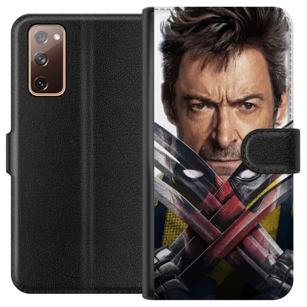 Kompatibelt Lommeboketui til Samsung Galaxy S20 FE Deadpool & Wolverine Kompatibelt Lommeboketui til Samsung Galaxy S20 FE Deadpool & Wolverine