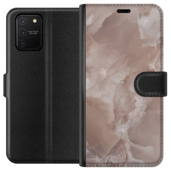 Kompatibelt Lommeboketui til Samsung Galaxy S10 Lite Marmor Rosa Kompatibelt Lommeboketui til Samsung Galaxy S10 Lite Marmor Rosa