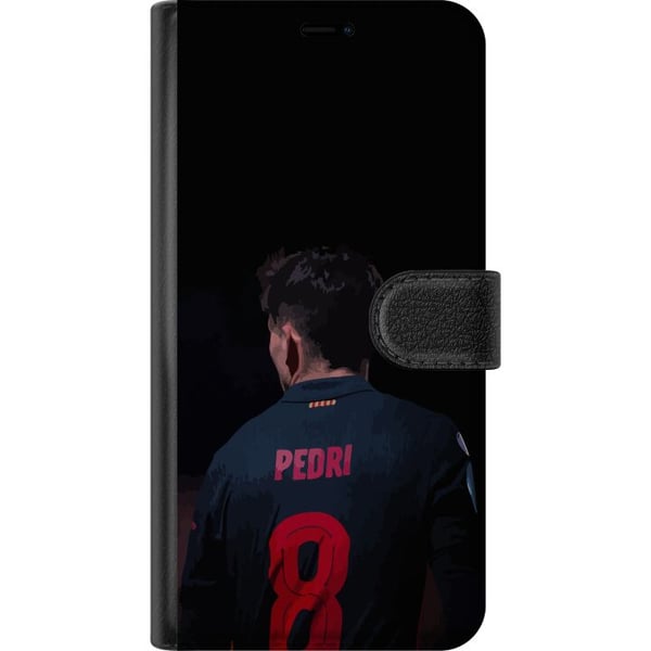 Yhteensopiva Lompakkokotelo Samsung Galaxy S21+ 5G Pedri FC Barcelona Jalkapallo Espanjalainen Keskikenttäpelaaja Maali Urheilumotivaatio Fanit Lapse