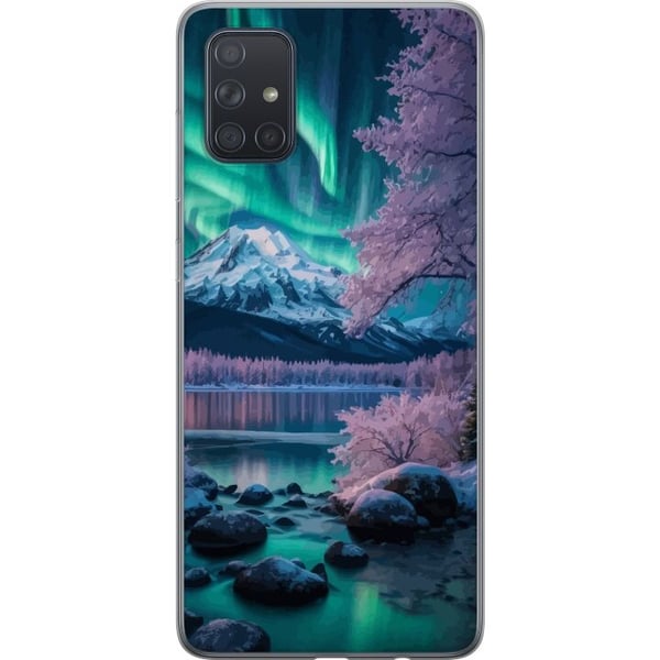 Kompatibelt Mobildeksel til Samsung Galaxy A71 Norrsken Kompatibelt Mobildeksel til Samsung Galaxy A71 Norrsken