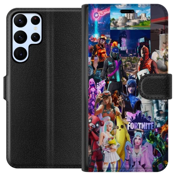Yhteensopiva Lompakkokotelo Samsung Galaxy S22 Ultra 5G Fortnite