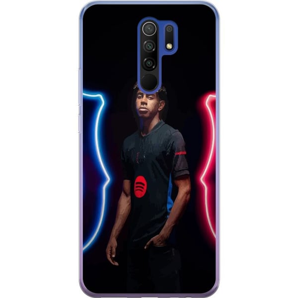 Kompatibelt Mobilskal till Xiaomi Redmi 9 Yamal Fotboll FC Barcelona Ung Talang Spelare Spanien