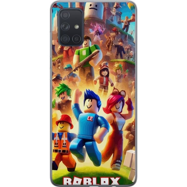 Kompatibelt Mobildeksel til Samsung Galaxy A71 Roblox Kompatibelt Mobildeksel til Samsung Galaxy A71 Roblox