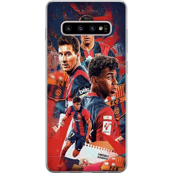 Kompatibelt Mobildeksel til Samsung Galaxy S10+ Yamal Lamine x Messi