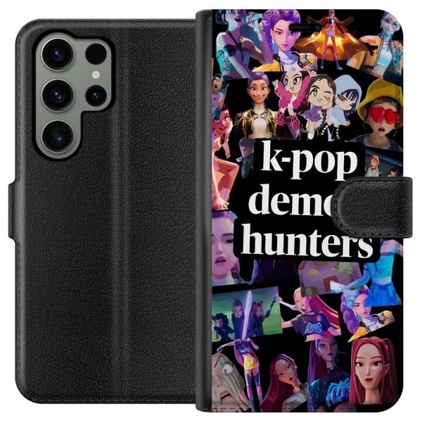 Kompatibelt Lommeboketui til Samsung Galaxy S23 Ultra KPop Demon Hunters-figur i spesialutgave