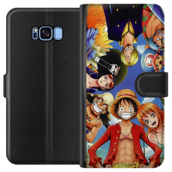 Kompatibelt Plånboksfodral till Samsung Galaxy S8 Anime Kompatibelt Plånboksfodral till Samsung Galaxy S8 Anime